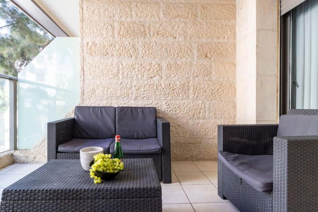 Luxury 3 Bedroom Apt, Harav Kook7 Jérusalem Extérieur photo