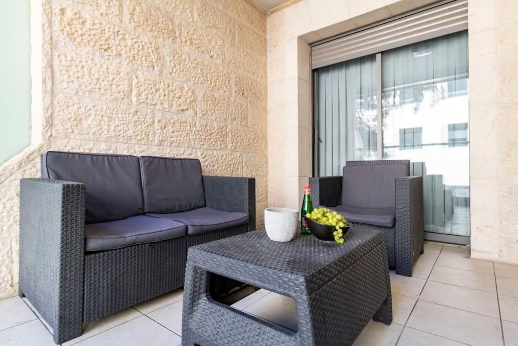 Luxury 3 Bedroom Apt, Harav Kook7 Jérusalem Extérieur photo